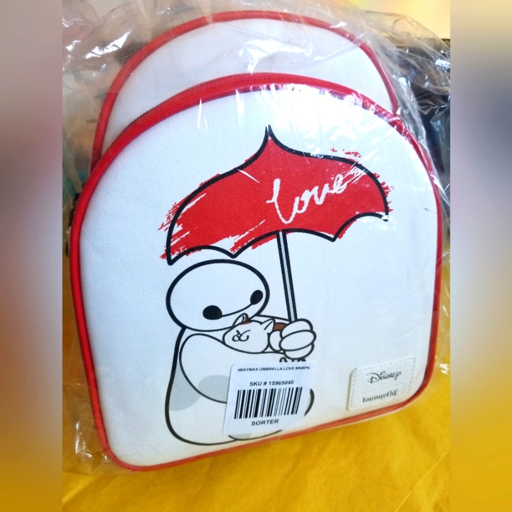 Loungefly x Disney Baymax minibackpack